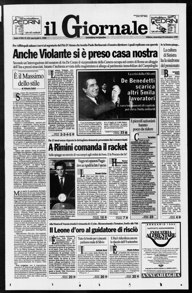 Il giornale : quotidiano del mattino